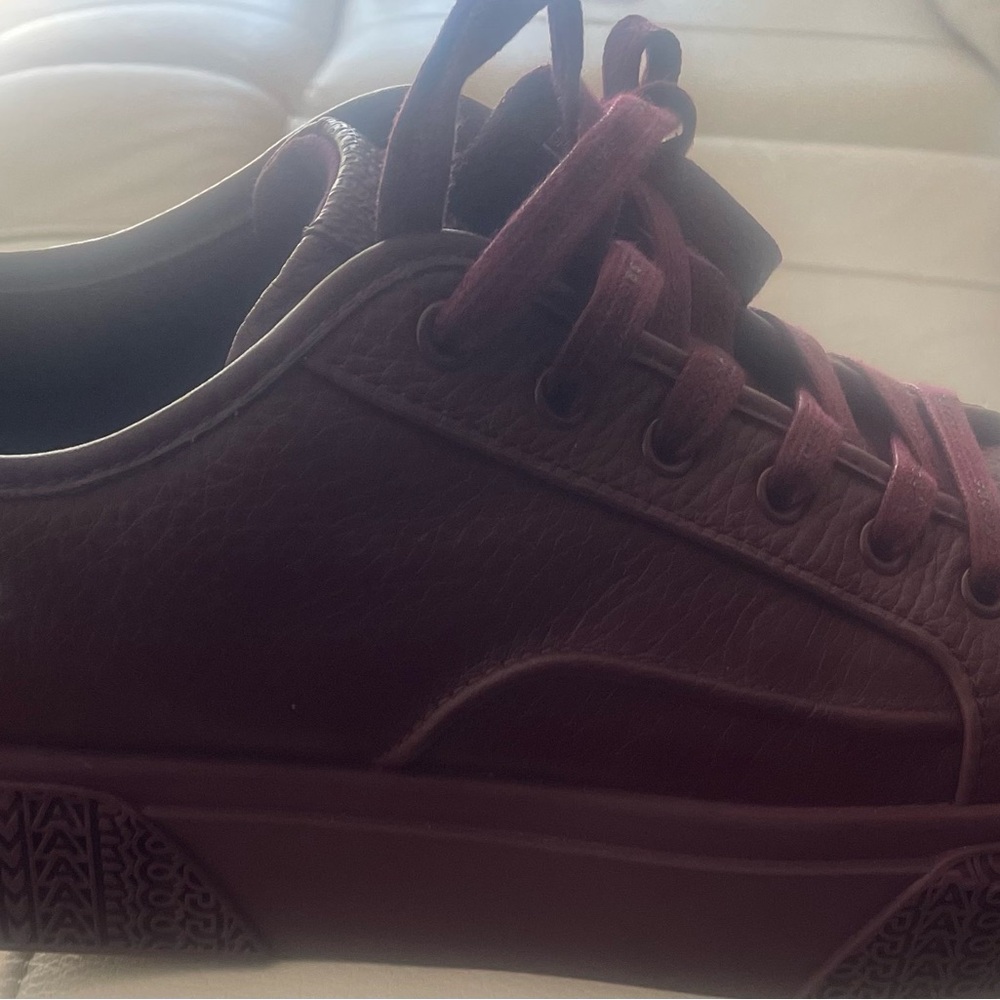 Marc Jacobs Deep Burgundy Sneakers